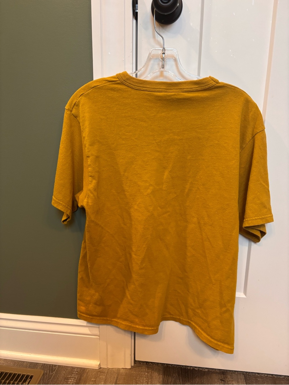 Vintage 90’s Champion Purdue Alumni Tee in Mustard Yellow - Picture 7 of 7